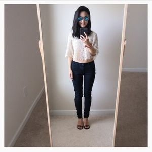 🟢 2 for $15 Like New Lucca Couture Lace Top